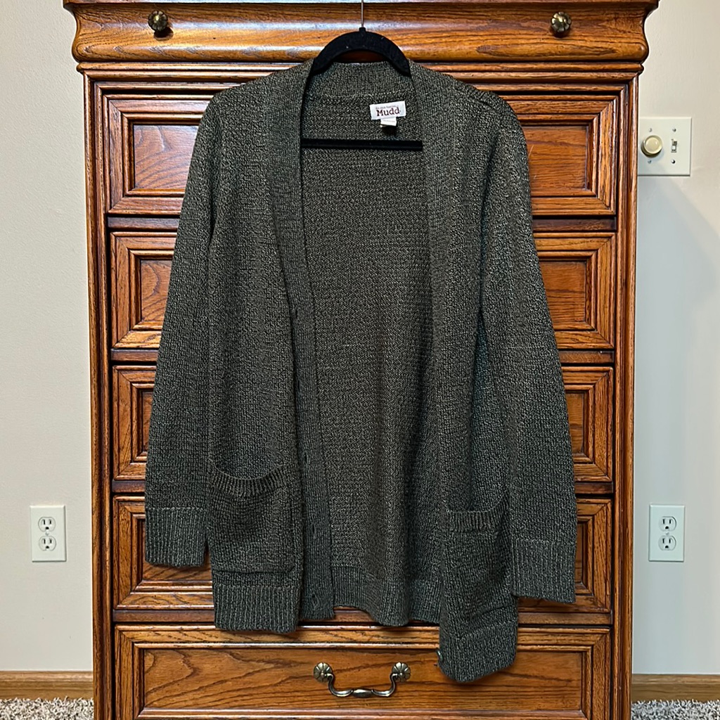 Mudd Button Front Cardigan